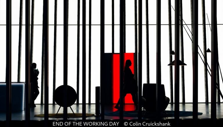 End of the working day colin cruickshank first